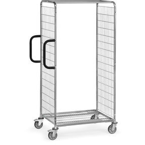 Fetra 28301 28302 Kommissionierwagen mit Drahtschweißgitter, 1825 mm hoch