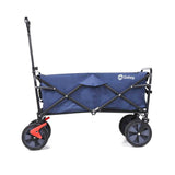 Sekey faltbarer Bollerwagen mit Bremse in blau