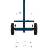 Fetra 4091 4091V 4092 4092V Leichter Handwagen mit Boden, 200 kg