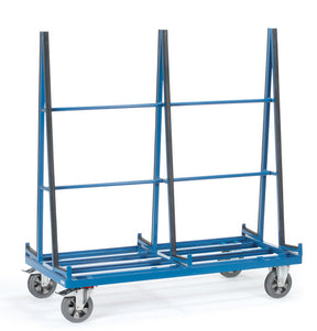 Fetra 4474/4475/4476 Plattenwagen, 1200 kg, zweiseitige Anlage mit Profilgummi