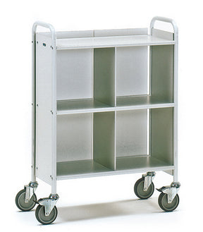 Fetra 4873 Bürowagen mit drei Böden, einer Trenn- und einer Rückwand