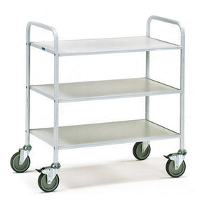 Fetra 4882 Bürowagen mit drei Böden und offenen Seitenwänden