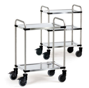 Fetra 5036/5038 Edelstahlwagen mit Rohrschiebebügel