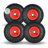 Frosal Ersatzrad Luftbereifung - Rad für Bollerwagen oder Sackkarre Nabe 20mm/75mm