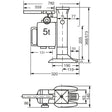 Fetra 6931/6932 Maschinenheber bis 10 t