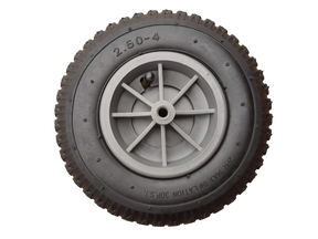 Frosal Ersatzrad Bollerwagen Nick und Bel Sol grau Luftbereifung Rad