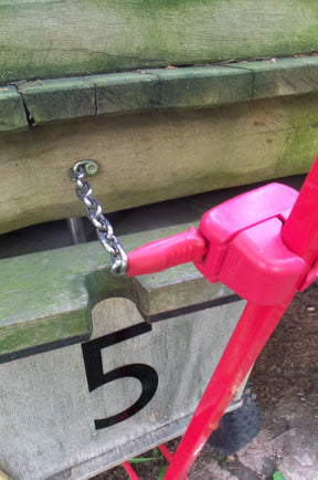 Diebstahlsicherung: Eckla Pfandsystem mit Wertmarke 31 mm