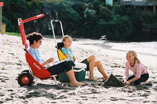 Eckla Beach Rolly mit Sonnendach pannensichere Bereifung