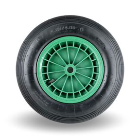 FROSAL Schubkarrenrad 400 (380) mm | Luftrad Schubkarre | Ersatzrad 4.80 / 4.00-8 ohne Achse