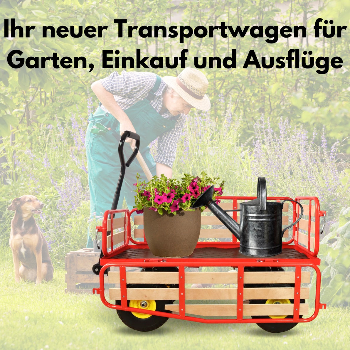 FROSAL Handwagen Transportwagen Sven