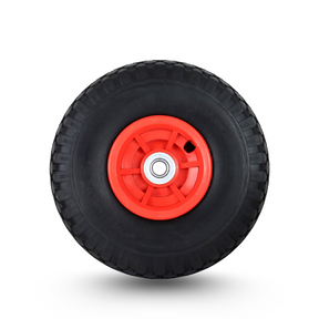 FROSAL Ersatzrad - PU Rad Nabe 16mm/50mm für Bollerwagen oder Sackkarre pannensicher 1 Stück