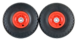 FROSAL Ersatzrad - PU Rad Nabe 16mm/50mm für Bollerwagen oder Sackkarre pannensicher