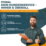 2 x Frosal PU Rad Stahlfelge Silber 20 mm Bollerwagen Sackkarre