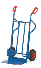 Fetra B1216V/B1216L/B1216P Stahlrohrkarren 300 kg, Höhe 1200 mm, breite Schaufel