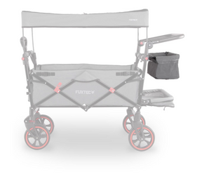 Stoffbezug für Hecktasche CT850 grau