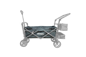 Stoff-Bezug FROSAL Bollerwagen Leo in grau