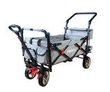 Bollerwagen FROSAL Leo silbergrau soft