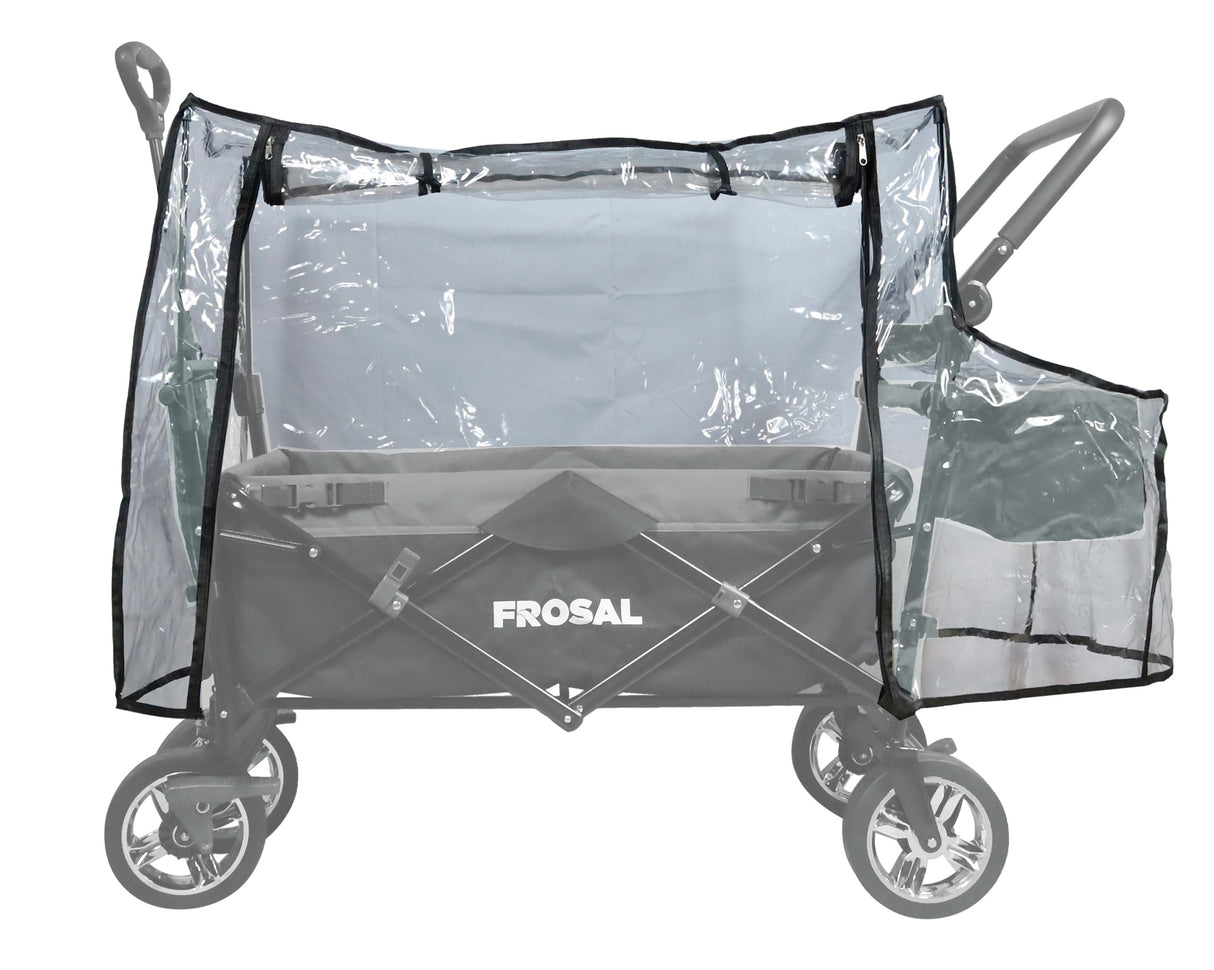 Regenverdeck FROSAL Bollerwagen Loki Regenschutz