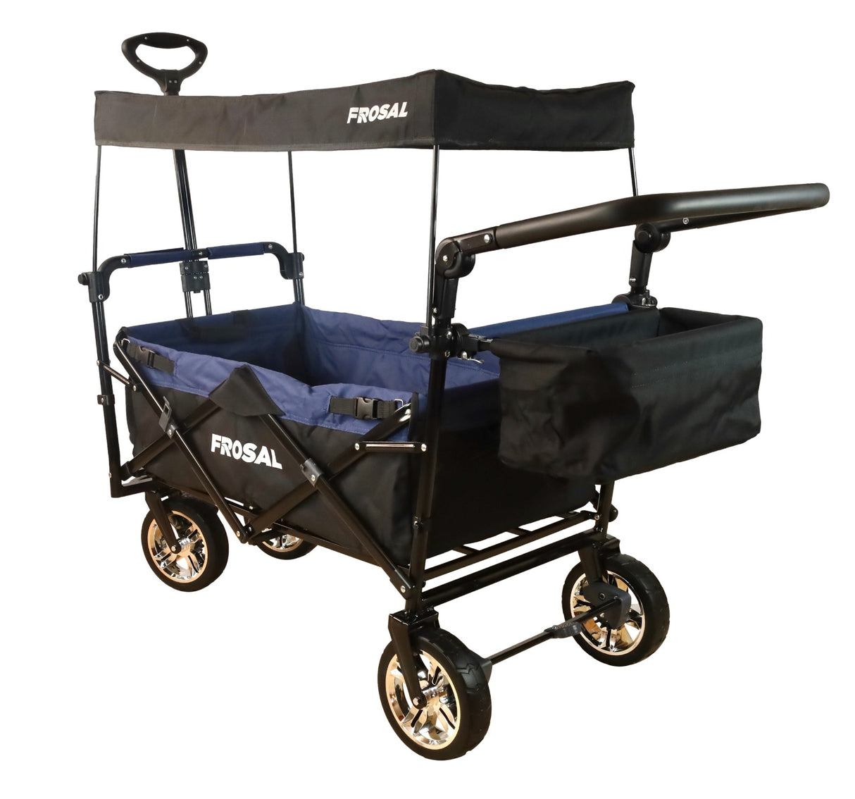 FROSAL Bollerwagen Loki Schwarz/blau