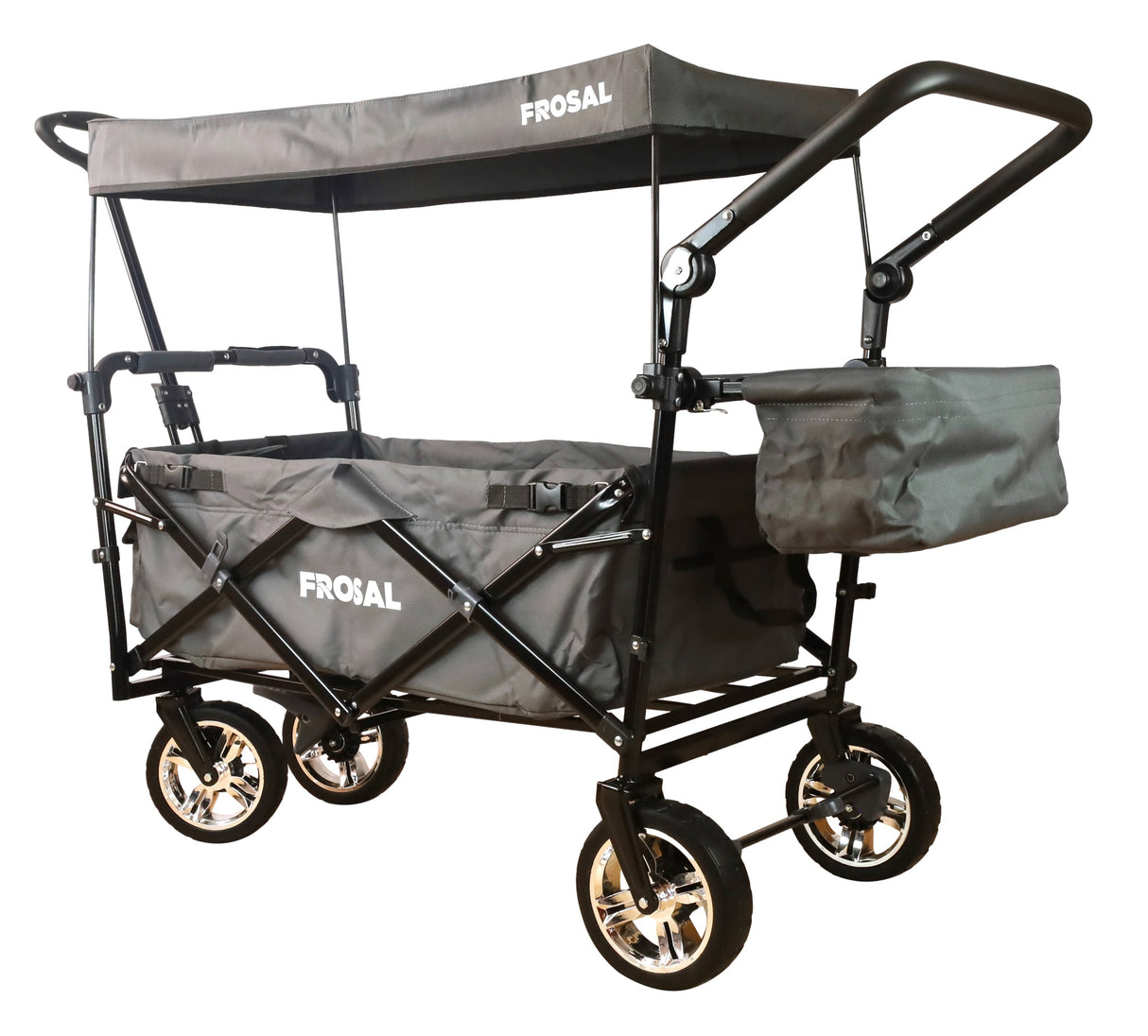 FROSAL Bollerwagen Loki grau