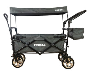 FROSAL Bollerwagen Loki grau