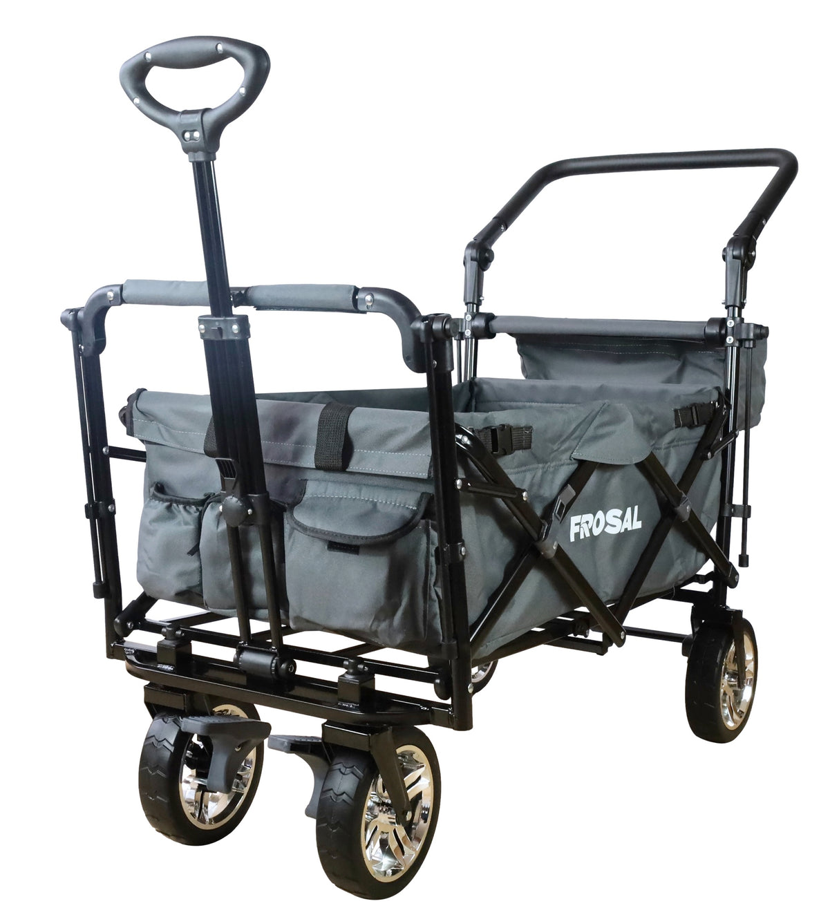 FROSAL Bollerwagen Loki grau