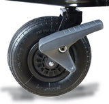FROSAL Faltbarer Bollerwagen Loki schwarz/grau mit Luftreifen