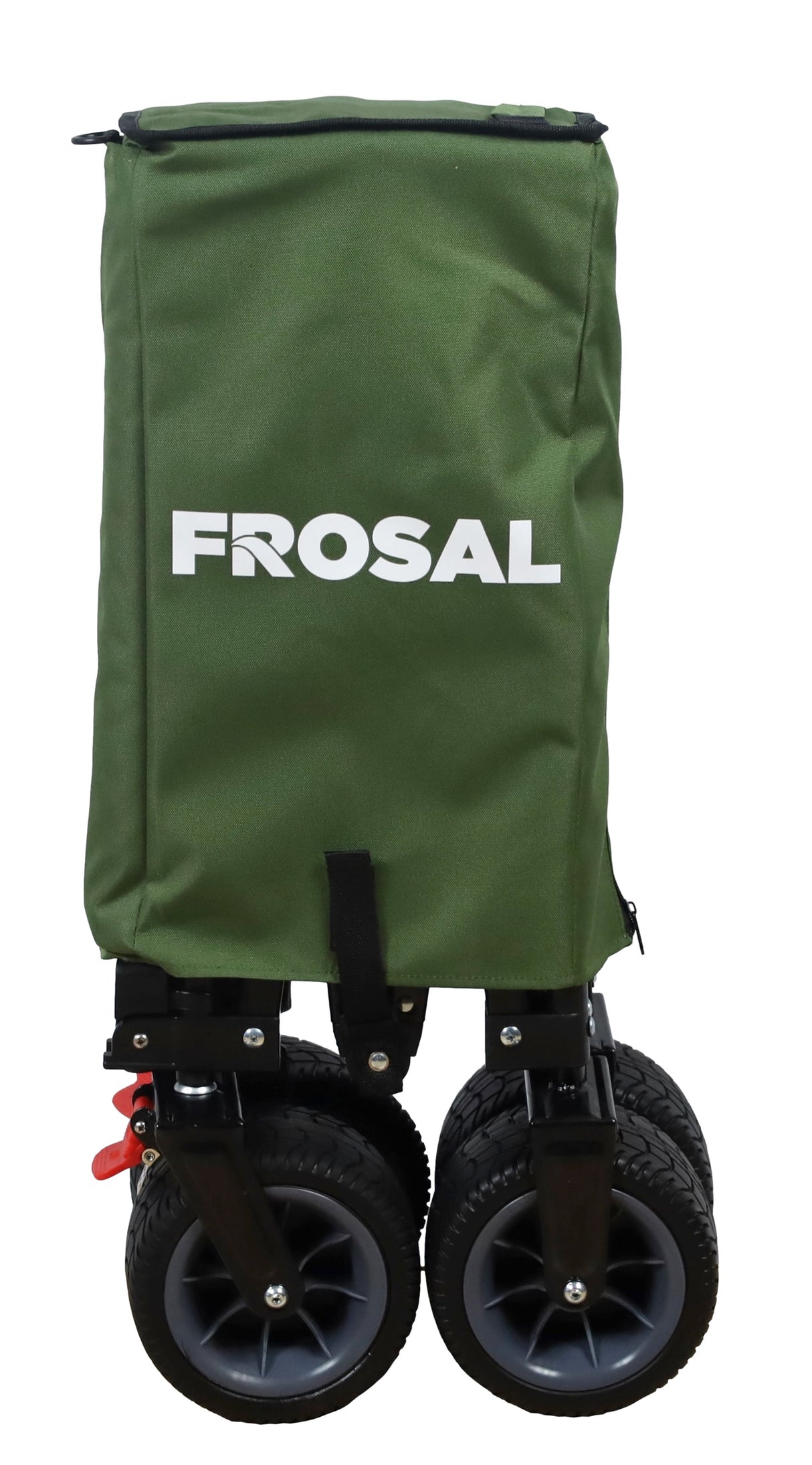FROSAL faltbarer Bollerwagen Emil grün Faltbollerwagen