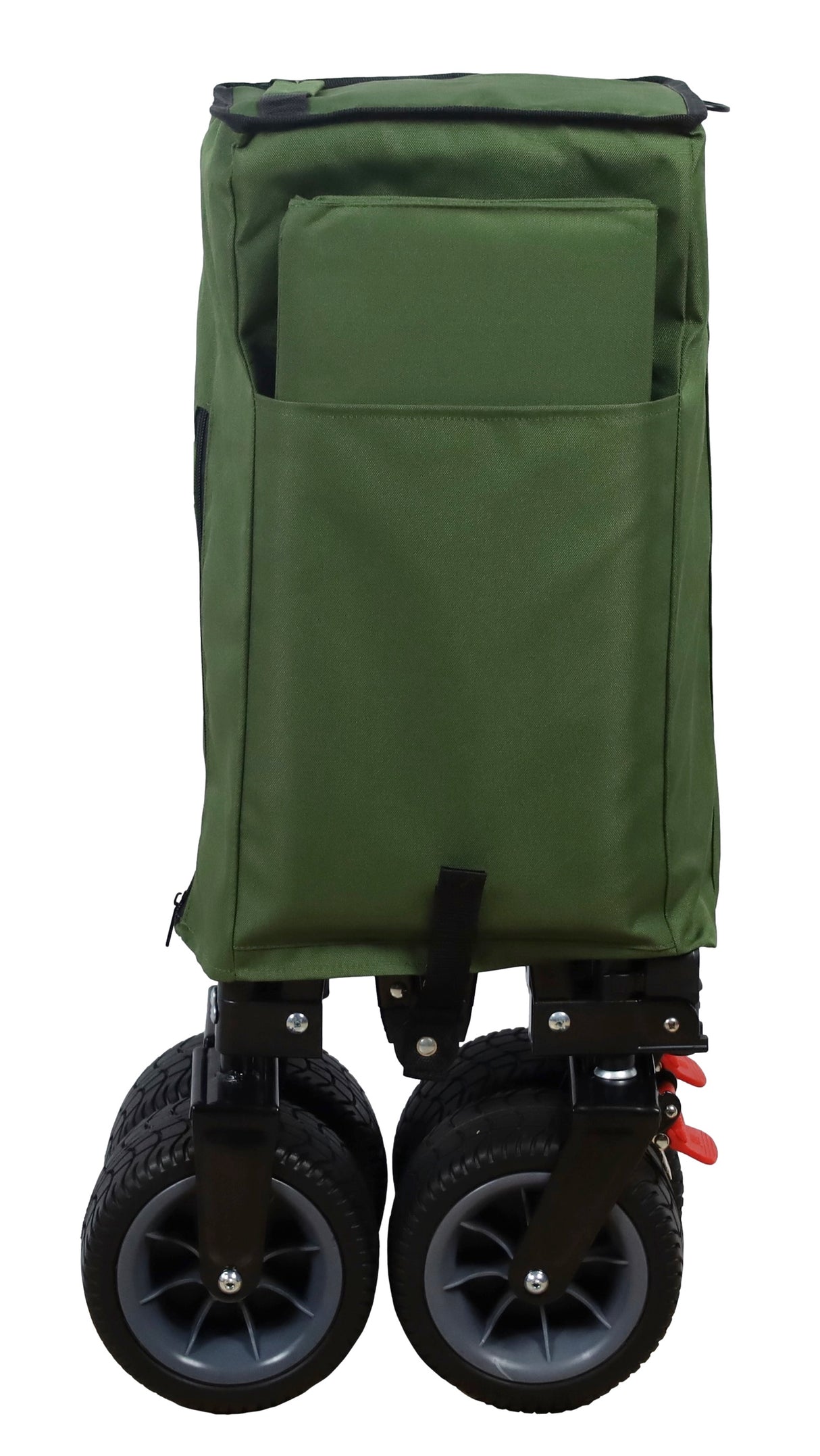 FROSAL faltbarer Bollerwagen Emil grün Faltbollerwagen