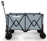 FROSAL faltbarer Bollerwagen Anton grau - XXL