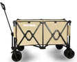FROSAL faltbarer Bollerwagen Anton beige - XXL