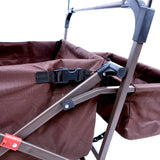 FUXTEC Bollerwagen FX-CT350 schokobraun