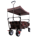 FUXTEC Bollerwagen FX-CT350 schokobraun
