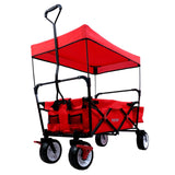 FUXTEC Bollerwagen FX-CT350 rot