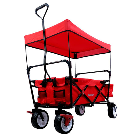 FUXTEC Bollerwagen FX-CT350 rot