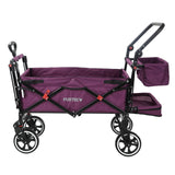 FUXTEC faltbarer Premium Bollerwagen FX-CT850 in Purpur (Lila)