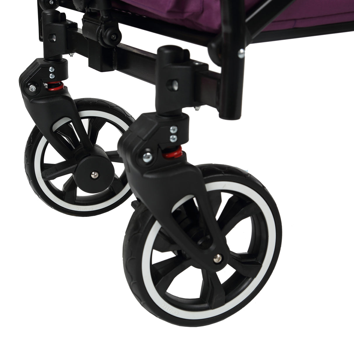 FUXTEC faltbarer Premium Bollerwagen FX-CT850 in Purpur (Lila)