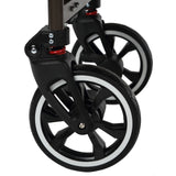 FUXTEC faltbarer Premium Bollerwagen FX-CT850 in Braun
