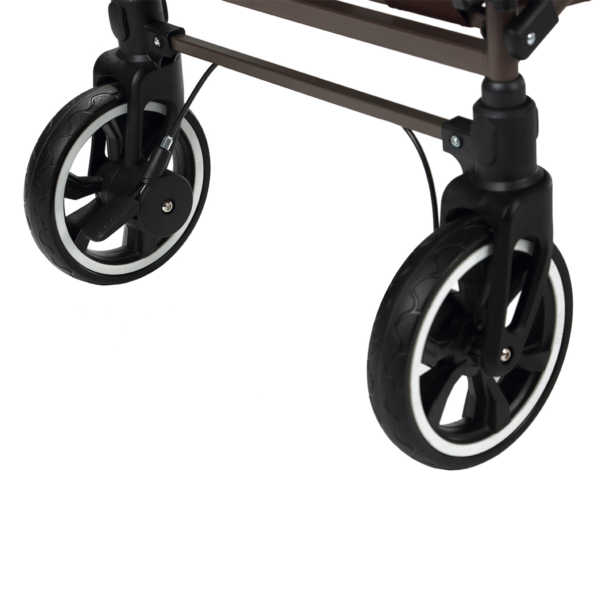 FUXTEC faltbarer Premium Bollerwagen FX-CT850 in Braun