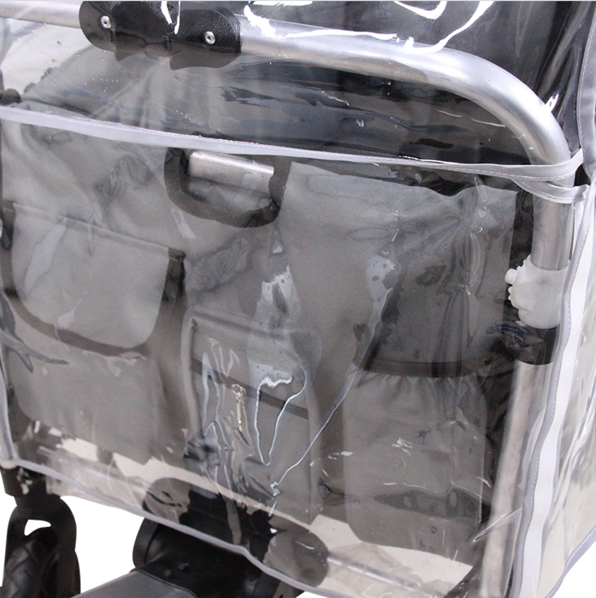 FUXTEC Regenschutz transparent für Bollerwagen CTL900 & CTL950