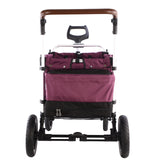 FUXTEC faltbarer Premium Bollerwagen FX-CTL-900 in Lila (Purpur)
