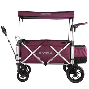 FUXTEC faltbarer Premium Bollerwagen FX-CTL-900 in Lila (Purpur)