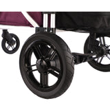 FUXTEC faltbarer Premium Bollerwagen FX-CTL-900 in Lila (Purpur)