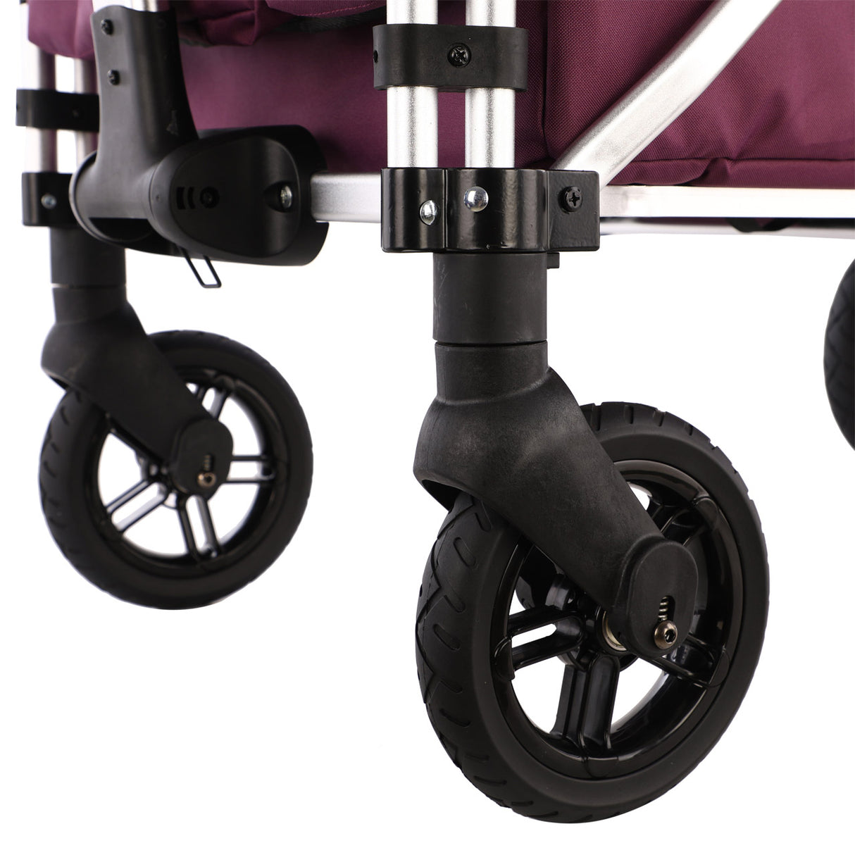 FUXTEC faltbarer Premium Bollerwagen FX-CTL-900 in Lila (Purpur)