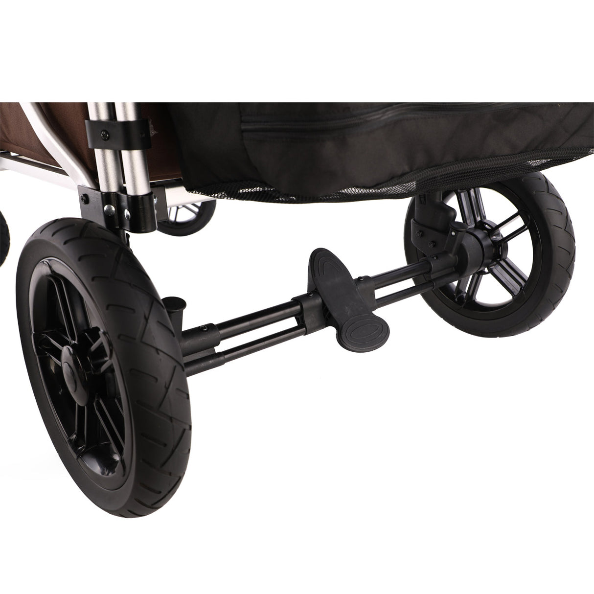 FUXTEC faltbarer Premium Bollerwagen FX-CTL-900 in Braun