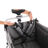 FUXTEC faltbarer Premium Bollerwagen FX-CTL-900 in Grau