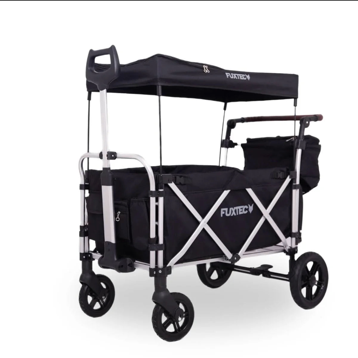 FUXTEC faltbarer Premium Bollerwagen FX-CTL950, schwarz