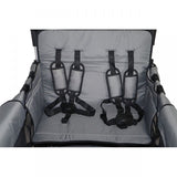 FUXTEC 4-Sitzer XL Luxus Bollerwagen FX-CTXL900 Grau