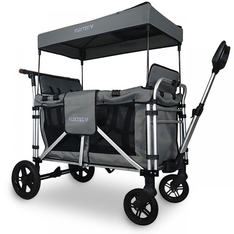 FUXTEC 4-Sitzer XL Luxus Bollerwagen FX-CTXL900 Grau