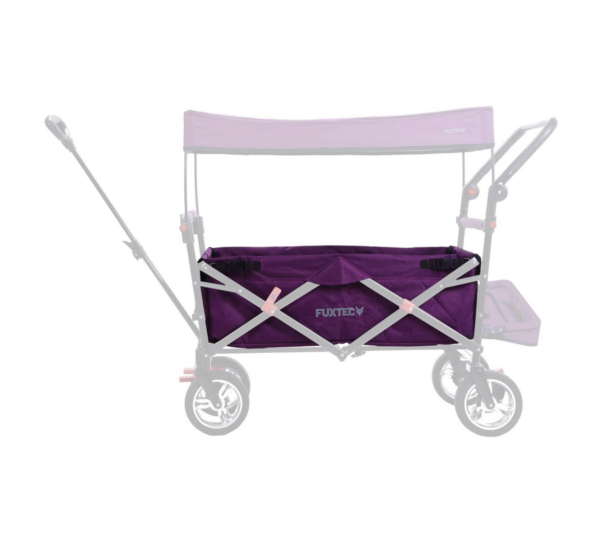 Sitzstoffbezug Bollerwagen CT-800, purpur